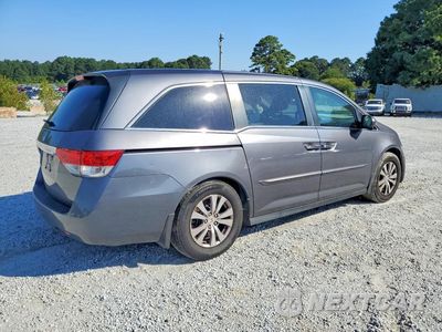 Trzecie zdjęcie samochodu z tyłu: 2016 HONDA ODYSSEY EXL VIN:5FNRL5H65GB159936 - miniatura