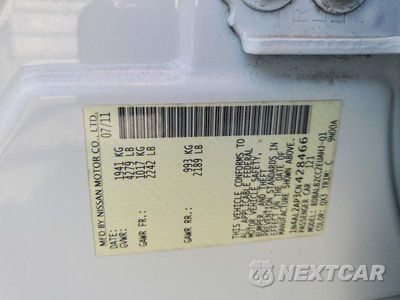 Zdjęcie 13 z 13 samochodu: 2012 NISSAN ALTIMA 2.5 VIN:1N4AL2AP3CN428466 - miniatura