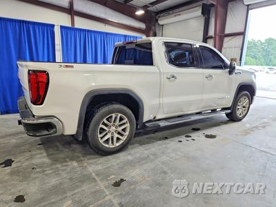 Trzecie zdjęcie samochodu z tyłu: 2019 GMC SIERRA K1500 SLT VIN:3GTU9DEL4KG204378 - miniatura