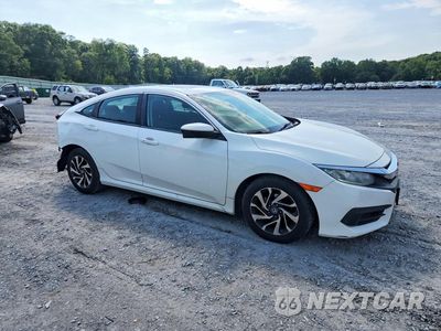 Czwarte zdjęcie samochodu z boku: 2017 HONDA CIVIC EX VIN:19XFC2F72HE228408 - miniatura