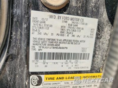 Zdjęcie 13 z 13 samochodu: 2017 FORD EXPEDITION XLT VIN:1FMJU1JT8HEA65079 - miniatura