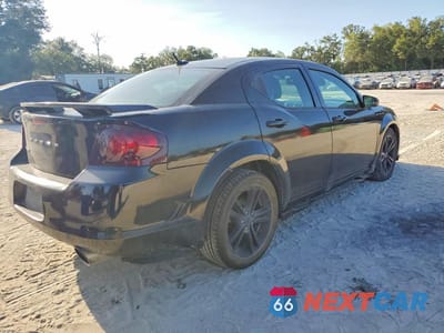 Trzecie zdjęcie samochodu z tyłu: 2014 DODGE AVENGER SE VIN:1C3CDZAB2EN194065 - miniatura