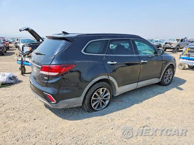 Trzecie zdjęcie samochodu z tyłu: 2017 HYUNDAI SANTA FE SE VIN:KM8SMDHF6HU202063 - miniatura