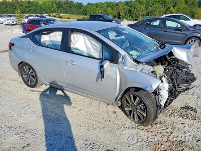 Czwarte zdjęcie samochodu z boku: 2025 NISSAN VERSA SV VIN:3N1CN8EV5SL852404 - miniatura