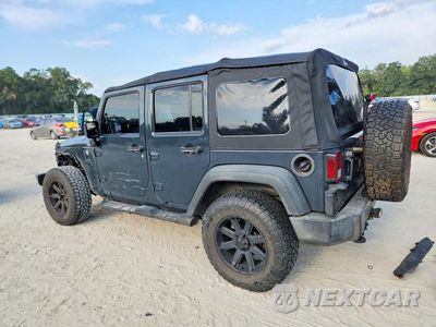 Drugie zdjęcie samochodu z przodu: 2016 JEEP WRANGLER UNLIMITED SPORT VIN:1C4BJWDG0GL174143 - miniatura