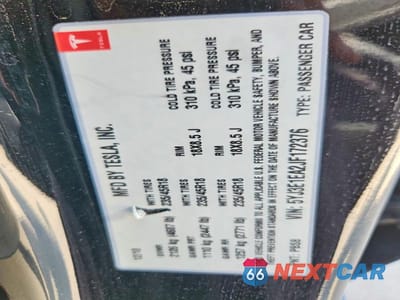 Zdjęcie 12 z 12 samochodu: 2018 TESLA MODEL 3 VIN:5YJ3E1EA2JF172376 - miniatura