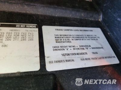 Zdjęcie 12 z 12 samochodu: 2004 GMC NEW SIERRA K1500 VIN:1GTEK19VX4E305678 - miniatura
