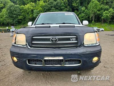 Piąte zdjęcie samochodu w środku: 2001 TOYOTA SEQUOIA LIMITED VIN:5TDBT48A11S052174 - miniatura