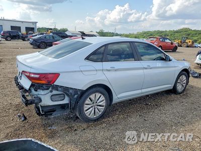 Trzecie zdjęcie samochodu z tyłu: 2019 VOLKSWAGEN JETTA S VIN:3VWC57BU7KM131639 - miniatura