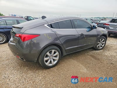 Trzecie zdjęcie samochodu z tyłu: 2010 ACURA ZDX VIN:2HNYB1H2XAH501638 - miniatura