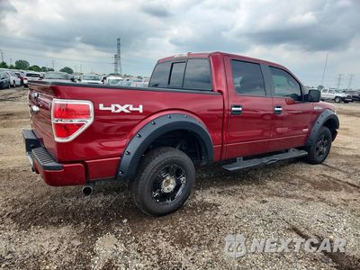 Trzecie zdjęcie samochodu z tyłu: 2013 FORD F150 SUPERCREW VIN:1FTFW1ET0DKE86398 - miniatura
