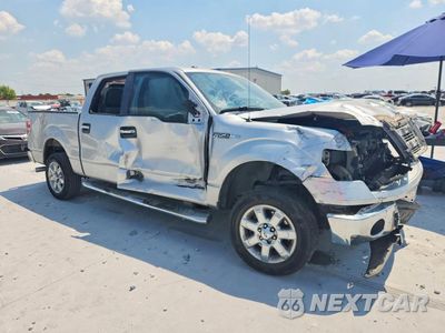 Czwarte zdjęcie samochodu z boku: 2014 FORD F150 SUPERCREW VIN:1FTFW1CF3EKF72349 - miniatura