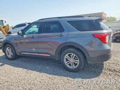 Drugie zdjęcie samochodu z przodu: 2022 FORD EXPLORER XLT VIN:1FMSK8DH5NGC44450 - miniatura