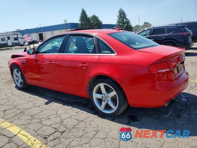 Drugie zdjęcie samochodu z przodu: 2011 AUDI A4 PREMIUM PLUS VIN:WAUFFAFL0BA055784 - miniatura
