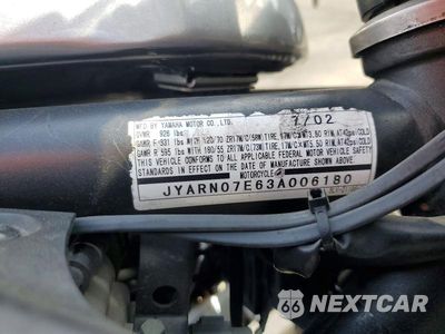 Zdjęcie 9 z 9 samochodu: 2003 YAMAHA FZS10 VIN:JYARN07E63A006180 - miniatura
