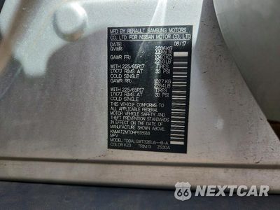 Zdjęcie 13 z 13 samochodu: 2017 NISSAN ROGUE SV VIN:KNMAT2MT0HP618918 - miniatura