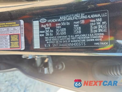 Zdjęcie 13 z 13 samochodu: 2022 HYUNDAI SANTA CRUZ SE VIN:5NTJA4AE4NH003773 - miniatura