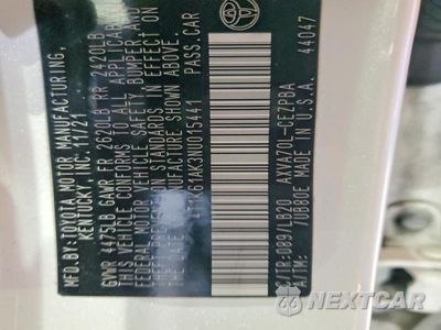 Zdjęcie 12 z 12 samochodu: 2022 TOYOTA CAMRY XSE VIN:4T1K61AK3NU015441 - miniatura
