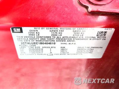 Zdjęcie 14 z 14 samochodu: 2011 GMC TERRAIN SLT VIN:2CTALUEC1B6404610 - miniatura