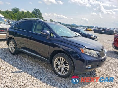 Czwarte zdjęcie samochodu z boku: 2010 LEXUS RX 450H VIN:JTJBC1BA1A2019459 - miniatura