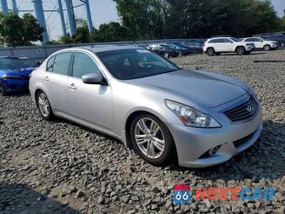 Czwarte zdjęcie samochodu z boku: 2013 INFINITI G37 SEDAN X VIN:JN1CV6AR5DM767021 - miniatura
