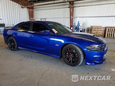 Czwarte zdjęcie samochodu z boku: 2020 DODGE CHARGER SCAT PACK VIN:2C3CDXGJ2LH245668 - miniatura