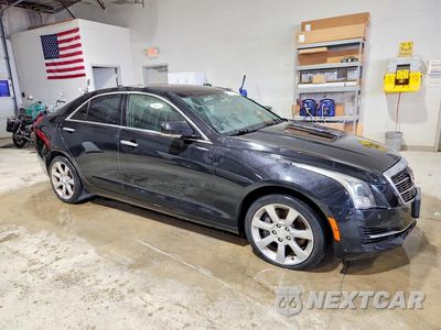 Czwarte zdjęcie samochodu z boku: 2015 CADILLAC ATS LUXURY VIN:1G6AH5RX6F0107768 - miniatura