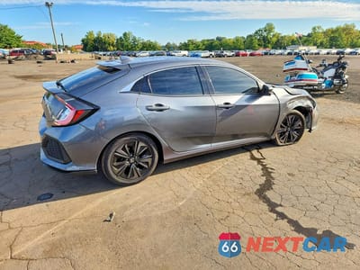 Trzecie zdjęcie samochodu z tyłu: 2019 HONDA CIVIC EXL VIN:SHHFK7H81KU405438 - miniatura