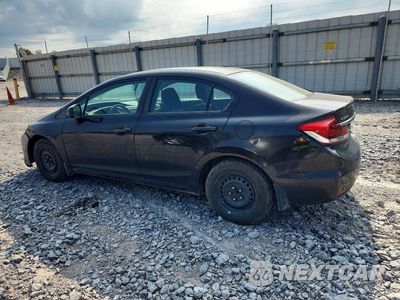 Drugie zdjęcie samochodu z przodu: 2013 HONDA CIVIC LX VIN:2HGFB2F51DH578257 - miniatura