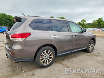 Trzecie zdjęcie samochodu z tyłu: 2014 NISSAN PATHFINDER S VIN:5N1AR2MM7EC696196 - miniatura