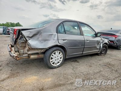 Trzecie zdjęcie samochodu z tyłu: 2005 HONDA CIVIC VIN:2HGES16535H593981 - miniatura