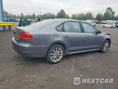 Trzecie zdjęcie samochodu z tyłu: 2014 VOLKSWAGEN PASSAT S VIN:1VWAP7A34EC016299 - miniatura