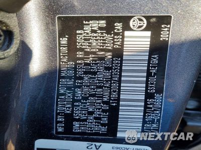 Zdjęcie 12 z 12 samochodu: 2010 TOYOTA AVALON XLS VIN:4T1BK3DB7AU353292 - miniatura