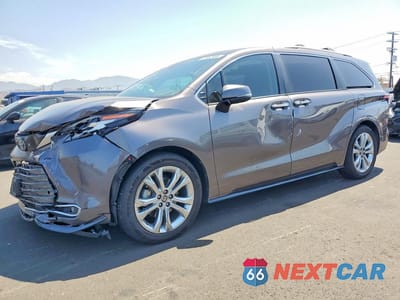 2022 TOYOTA SIENNA PLATINUM 7-PASSENGER 5TDERKEC7NS095350 - główne zdjęcie licytacji z USA - miniatura