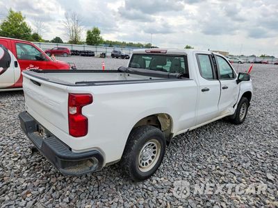 Trzecie zdjęcie samochodu z tyłu: 2020 CHEVROLET SILVERADO K1500 VIN:1GCRYAEF9LZ290399 - miniatura