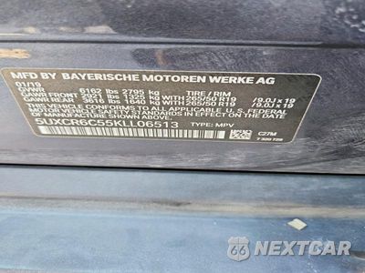 Zdjęcie 12 z 12 samochodu: 2019 BMW X5 XDRIVE40I VIN:5UXCR6C55KLL06513 - miniatura