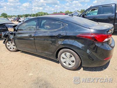 Drugie zdjęcie samochodu z przodu: 2016 HYUNDAI ELANTRA SE VIN:5NPDH4AE3GH744037 - miniatura