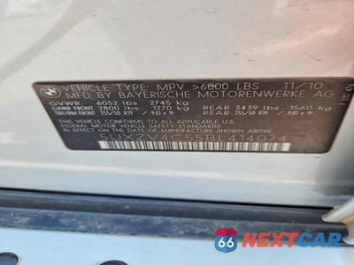Zdjęcie 14 z 14 samochodu: 2011 BMW X5 XDRIVE35I VIN:5UXZV4C55BL414074 - miniatura