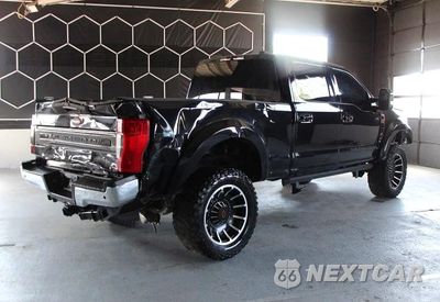 Trzecie zdjęcie samochodu z tyłu: 2021 FORD F250 SUPER DUTY VIN:1FT8W2BT4MED15543 - miniatura