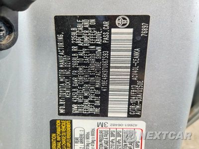 Zdjęcie 12 z 12 samochodu: 2007 TOYOTA CAMRY LE VIN:4T1BE46K97U667593 - miniatura