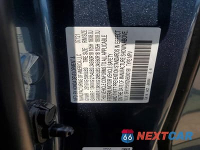 Zdjęcie 13 z 13 samochodu: 2022 HONDA PILOT EXL VIN:5FNYF5H52NB000198 - miniatura