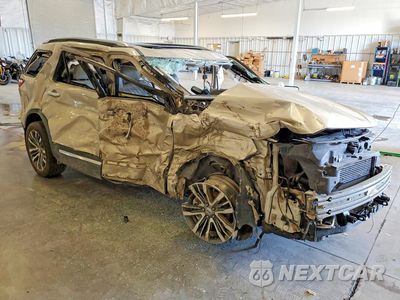 Czwarte zdjęcie samochodu z boku: 2017 FORD EXPLORER PLATINUM VIN:1FM5K8HT5HGC89663 - miniatura