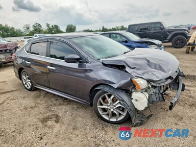 Czwarte zdjęcie samochodu z boku: 2013 NISSAN SENTRA S VIN:3N1AB7AP4DL778655 - miniatura