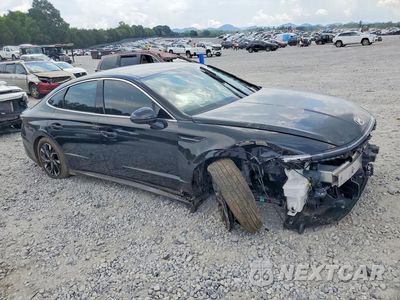 Czwarte zdjęcie samochodu z boku: 2025 HYUNDAI SONATA SEL VIN:KMHL64JA7SA486387 - miniatura