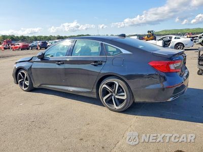 Drugie zdjęcie samochodu z przodu: 2021 HONDA ACCORD SPORT SE VIN:1HGCV1F48MA101951 - miniatura