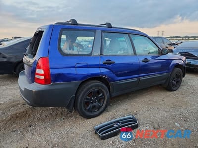 Trzecie zdjęcie samochodu z tyłu: 2004 SUBARU FORESTER 2.5X VIN:JF1SG63604H713338 - miniatura