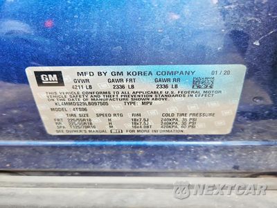 Zdjęcie 14 z 14 samochodu: 2020 BUICK ENCORE GX SELECT VIN:KL4MMDS29LB097505 - miniatura