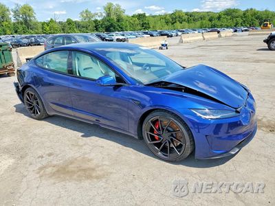 Czwarte zdjęcie samochodu z boku: 2024 TESLA MODEL 3 VIN:5YJ3E1ET5RF865259 - miniatura