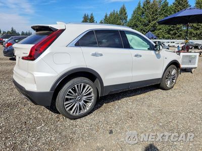 Trzecie zdjęcie samochodu z tyłu: 2024 CADILLAC XT4 PREMIUM LUXURY VIN:1GYFZDR43RF187008 - miniatura