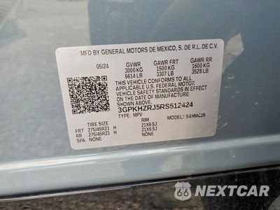 Zdjęcie 13 z 13 samochodu: 2024 HONDA PROLOGUE ELITE VIN:3GPKHZRJ5RS512424 - miniatura
